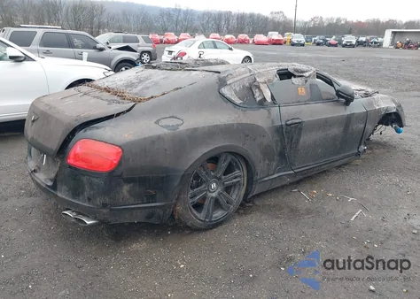 2013 Bentley Continental Gt V8 from USA, damaged, VIN SCBFT7ZA4DC0H24H7